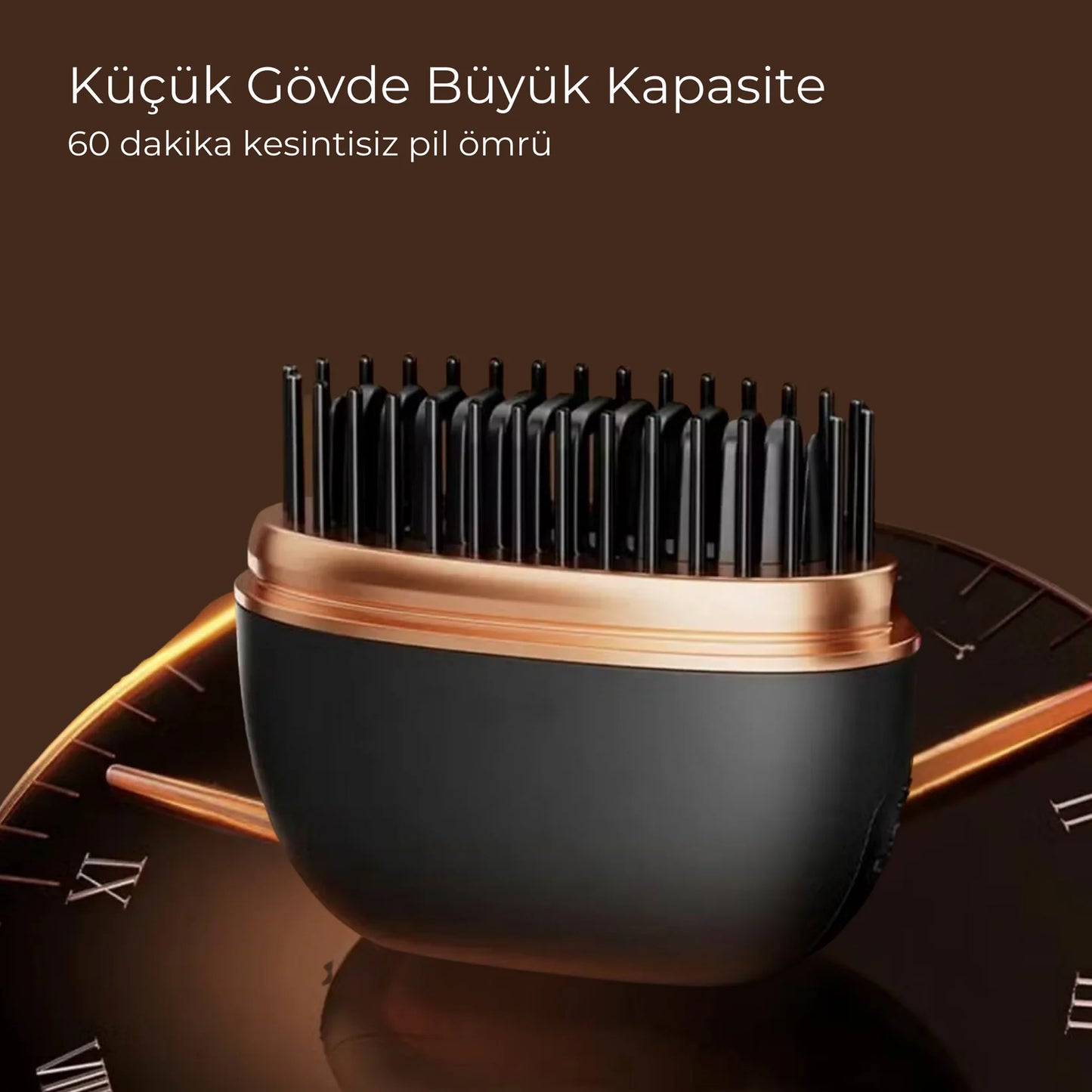 Mini Glam™ Kablosuz Mini Saç Düzleştirici Tarak